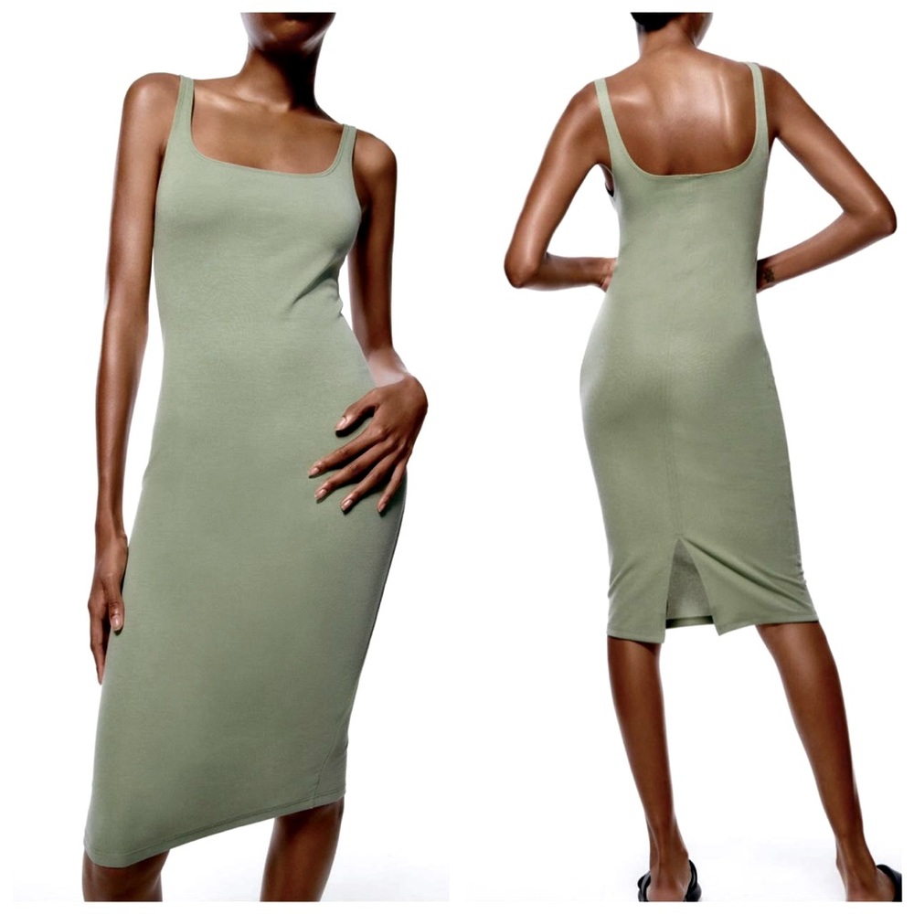 Zara Women's Green Dress